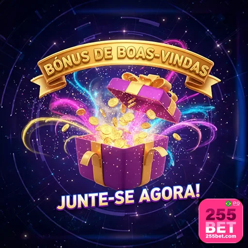 Imagem promocional do 255bet destacando bônus exclusivo, reforçando a confiança no site de apostas.
