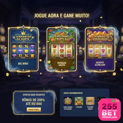 Aproveite slots móveis com promoções exclusivas - 255bet